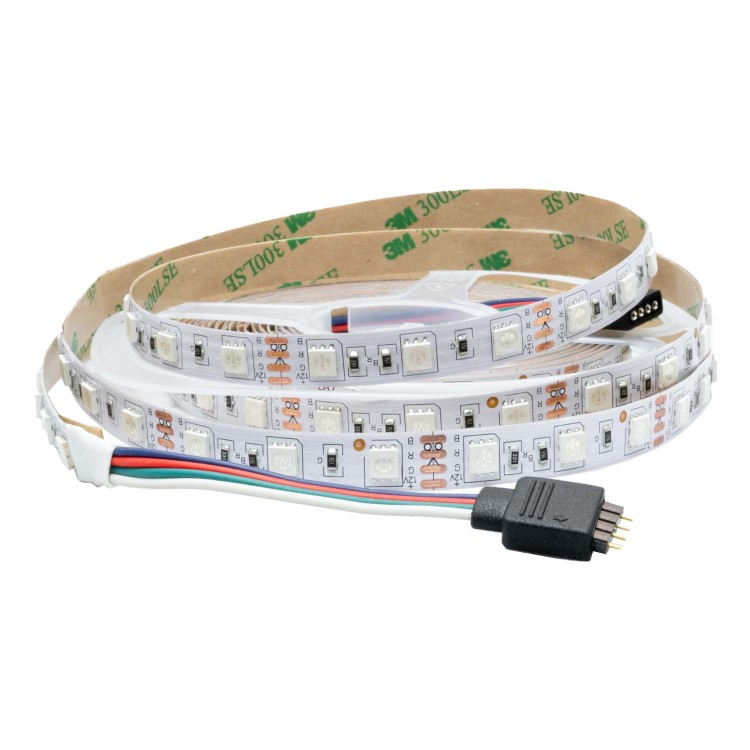 PSMART LED RGB 12V Taśma 5m 5050 IP20 Wewnętrzna Dekoracja