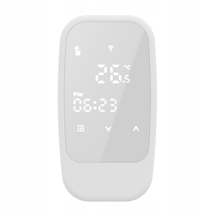 Gniazdko Termostat 10A z zaciskami Biały WiFi TUYA