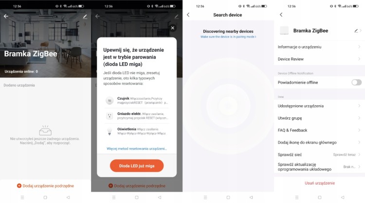 PSMART Bramka centralka ZigBee USB-C WiFi TUYA