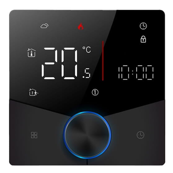 termostat-inteligentny-tr088c-czarny-wifi-tuya-16a-front