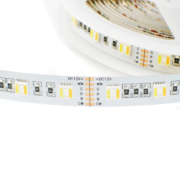 PSMART PRO Taśma LED 12V RGB+CCT – 5m IP20 5050 60 LED/m, 12mm