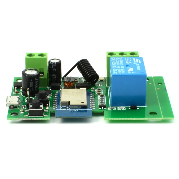 Sterownik Beznapięciowy DC 5-32V Micro USB WiFi+RF433 TUYA