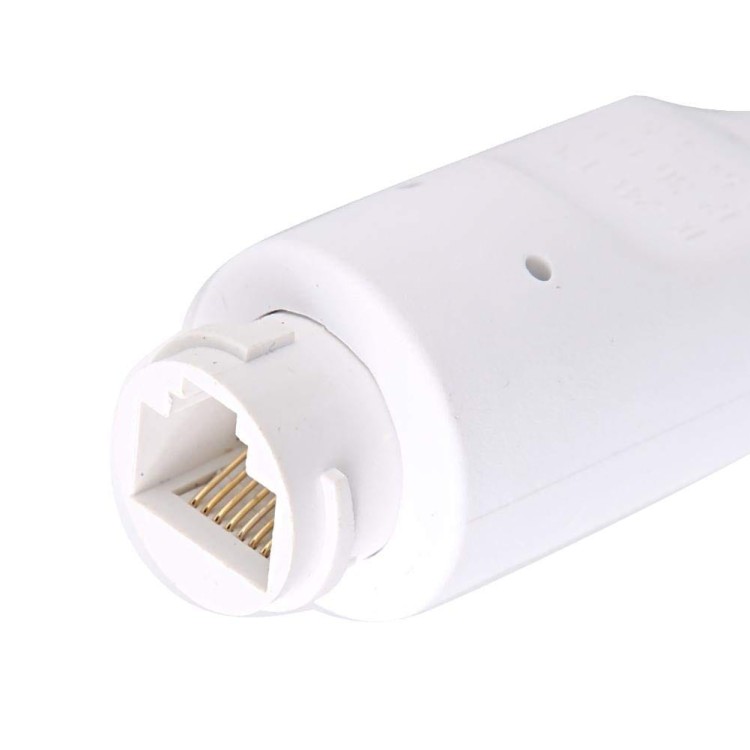 Adapter SPLITTER PoE: DC 5.5mm / 2.1 + RJ45 Zasilanie Skrętką z 48V na 12V