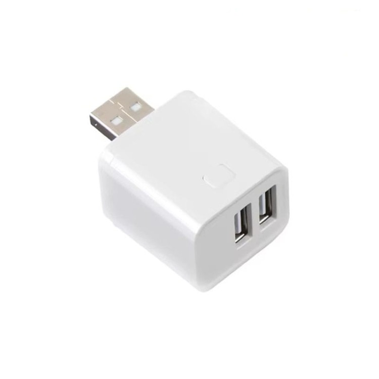 Inteligentny Mini Przełącznik adapter USB 2 porty 5-12V WiFi TUYA