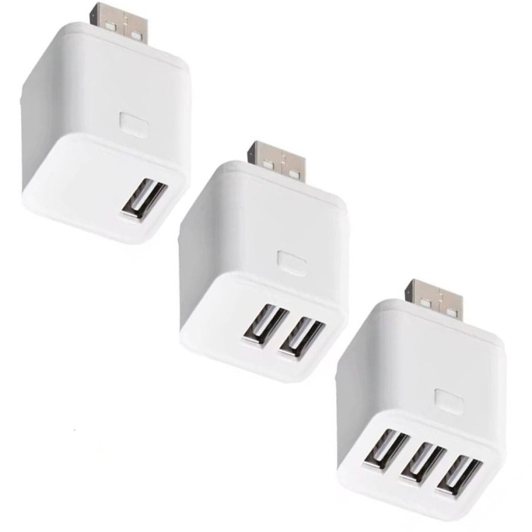 Inteligentny Mini Przełącznik adapter USB 3 porty 5-12V WiFi TUYA
