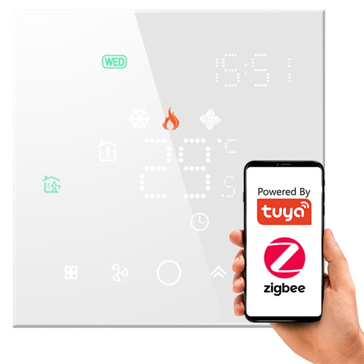 inteligentny termostat do gzejników panelowych mat podczerwieni i ogrzewania elektrycznego ZigBee Tuya Smart Seria PS.jpg