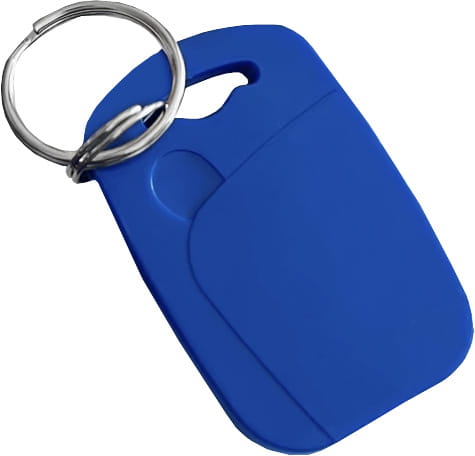 niebieski brelok rfid dual 12,5kHz Mifare 13.56MHz