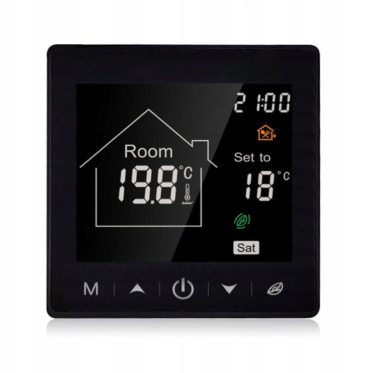 smart termostat zwierny  3a zasilanie bateryjne wifi rf tuya
