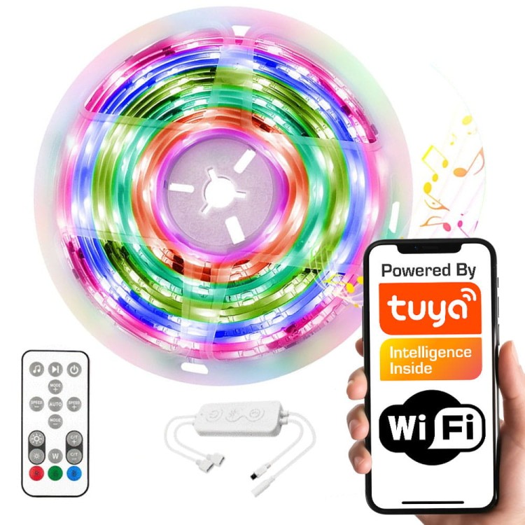 Zestaw kontroler WiFi pilot IR taśma RGBIC 5m TUYA.jpg