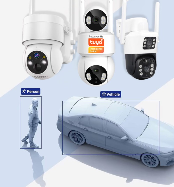 Tuya ekran dotykowy do wideodomofonu PT – monitor PoE WiFi