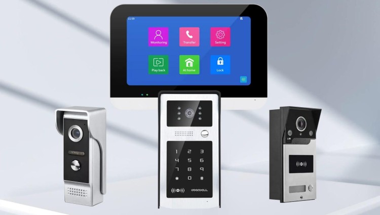 Dotykowy monitor do wideodomofonu PT – Tuya PoE WiFi ekran