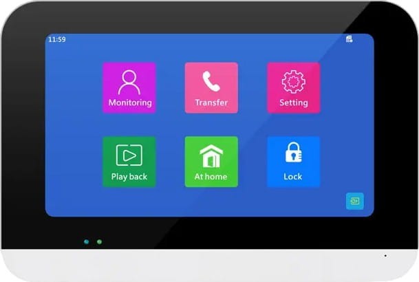 Dodatkowy monitor Tuya WiFi PoE – ekran do wideodomofonów PT
