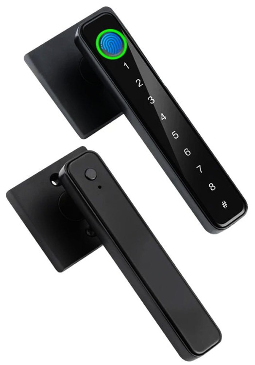 Zamek elektroniczny na odcisk palca z klawiaturą numeryczną Bluetooth 5.0