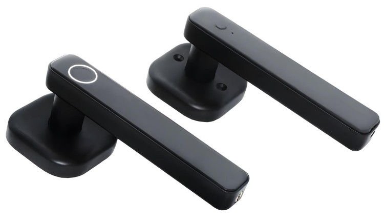 Nowoczesna klamka smart lock do drzwi lewych i prawych – Tuya Smart Life