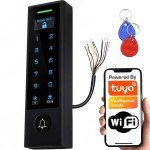 Dzwonek Zamek Szyfrator OLED Klawiatura do Elektrozaczepu IP66 PIN RFID WiFi TUYA