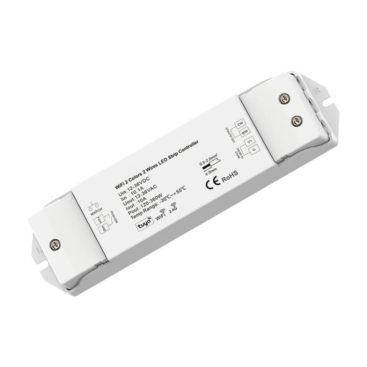 kontroler-led-mono-cct-2pin-1ch-10a-wifi-rf-tuya