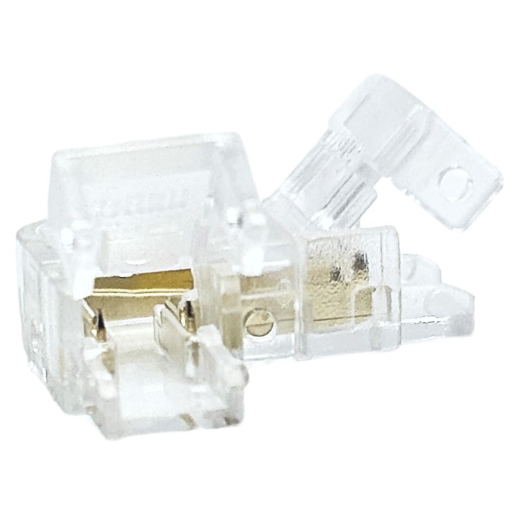 Złączka kątowa do taśm LED SMD i COB 5 mm WW/CW 2-PIN