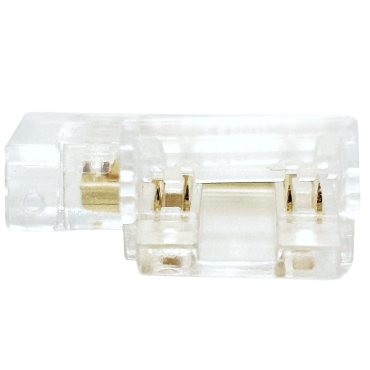 Złączka kątowa do taśm LED COB 10 mm RGB / RGB-IC / RGBW-IC 4-PIN
