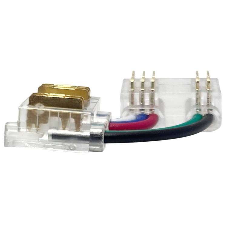 Złączka kątowa do taśm LED 12 mm RGBW 5-PIN