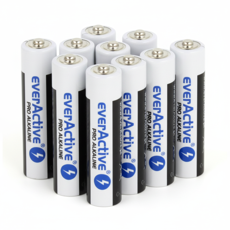 Baterie alkaliczne EverActive LR03 AAA - 10 sztuk