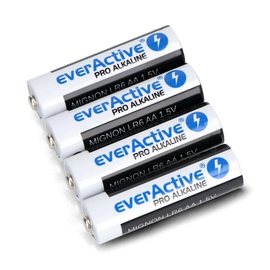 Baterie alkaliczne EverActive LR03 AAA