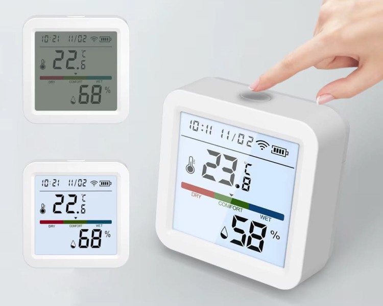 czujnik temperatury wilgotnosci zigbee tuya