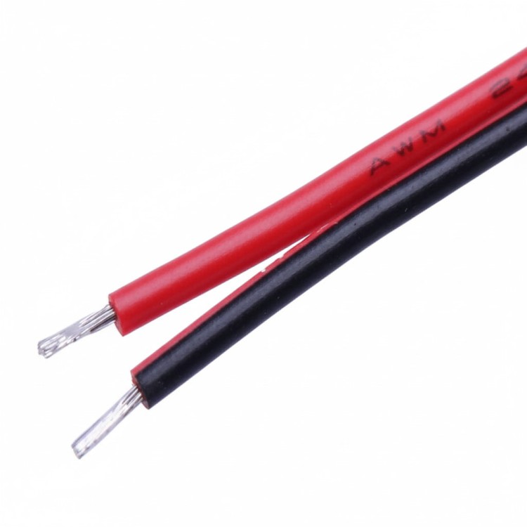 Przewód do taśm LED MONO 2-żyłowy 20 AWG 1 Metr