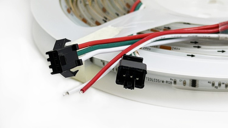 PSMART Cyfrowa Taśma LED COB 24V WS2811 RGBIC 10mm IP65 720 Led/m 5m