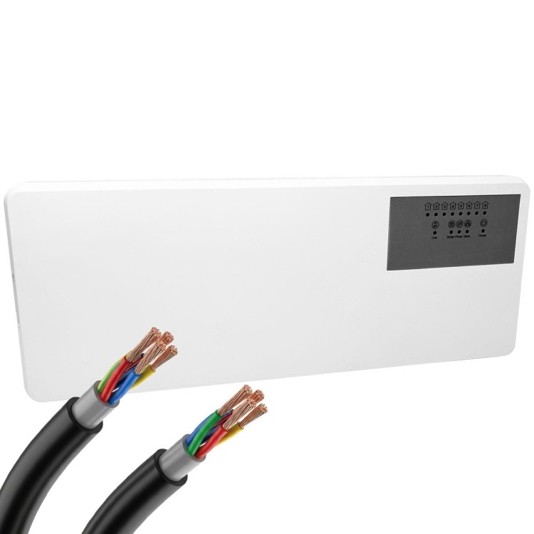 Centrala do ogrzewania podłogowego 8 sekcji przewodowa RF