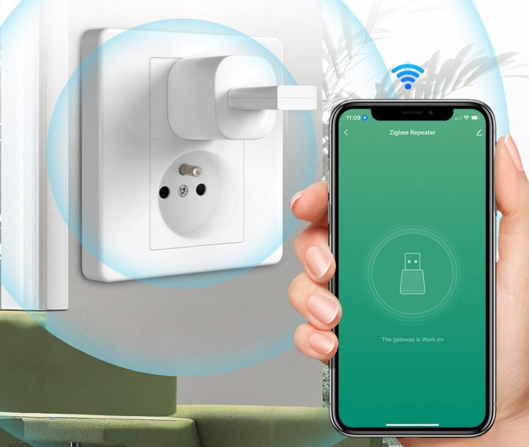Repeater USB do sieci ZigBee - koniec z brakiem zasięgu