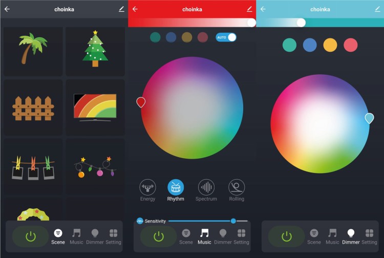 Kulki LED RGBIC 10m WiFi Bluetooth Tuya Smart Pilot