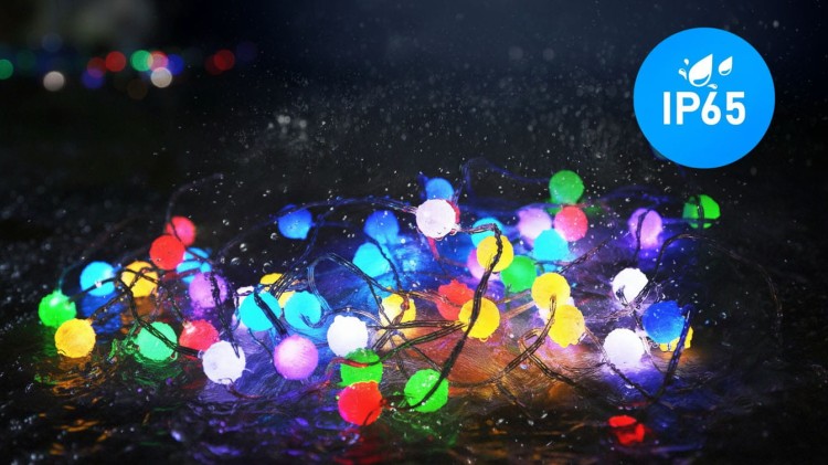 Kulki LED 10m RGBIC Tuya Smart WiFi BT Pilot IR