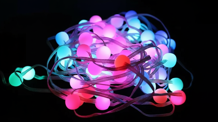 LED RGBIC 10m Lancuch Tuya Smart WiFi Bluetooth IR