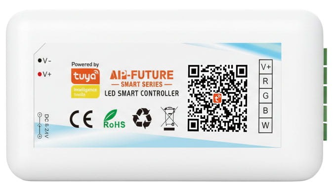Inteligentny Kontroler LED RGBW 5-24V 15A WiFi TUYA Smart