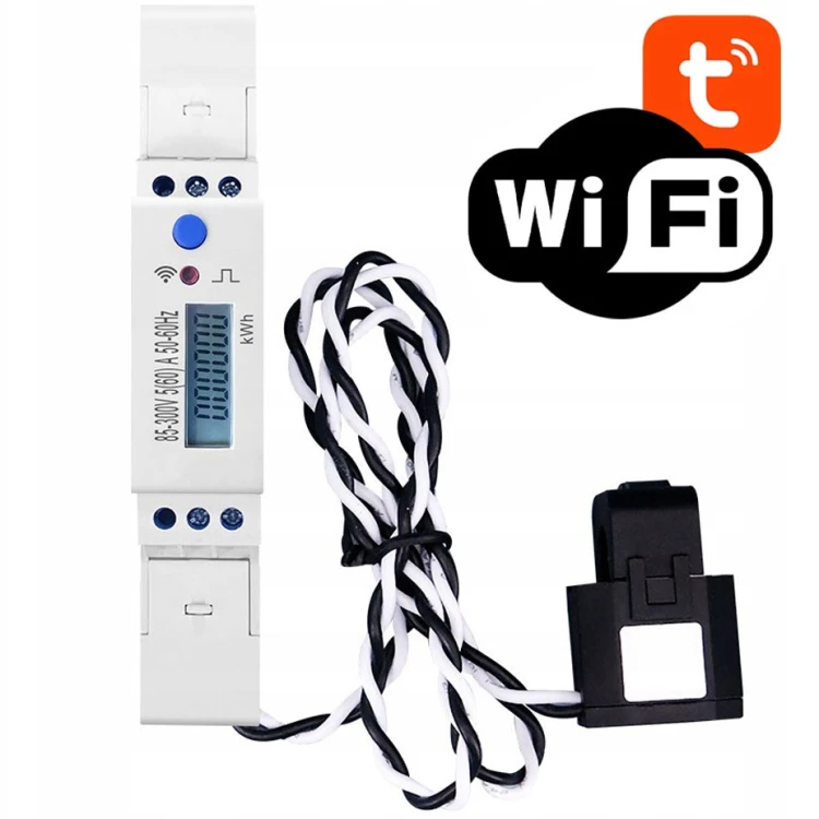 OXT Sterownik Licznik dwukierunkowy Pętla CT 100A 1P WiFi TUYA