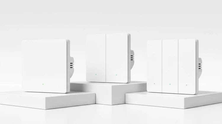 Włącznik oświetlenia 3CH + Sensor obecności Bez N ZigBee Home Assistant