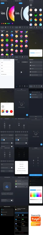 Inteligentny Kontroler LED RGBW 5-24V 15A WiFi TUYA Smart