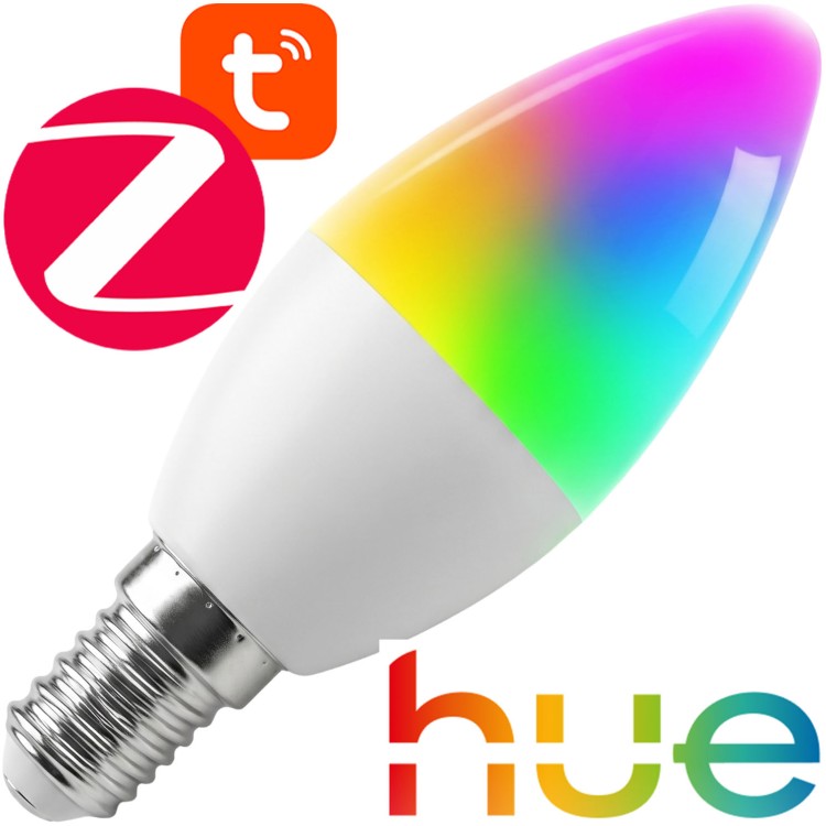 Żarówka LED RGBCCT E14 4W GL ZigBee HUE TUYA