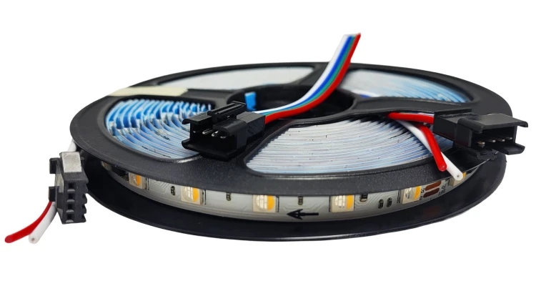 PSMART Taśma LED SMD 24V WS2814 RGBWIC 3000K 60LED/m IP20 10mm 5m