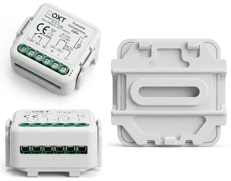 Moduł OXT Mini Przekaźnik beznapięciowy AC 230V DC 5V 12-48V ZigBee TUYA
