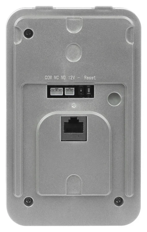 Wideodomofon PoE do Furtki Bramy Czytnik RFID 2MP WiFi Tuya Srebrny