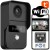 Wideodomofon PoE do Furtki Bramy Czytnik RFID 2MP AC/DC WiFi Tuya Czarny