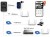 Wideodomofon PoE do Furtki Bramy Czytnik RFID 2MP AC/DC WiFi Tuya Czarny