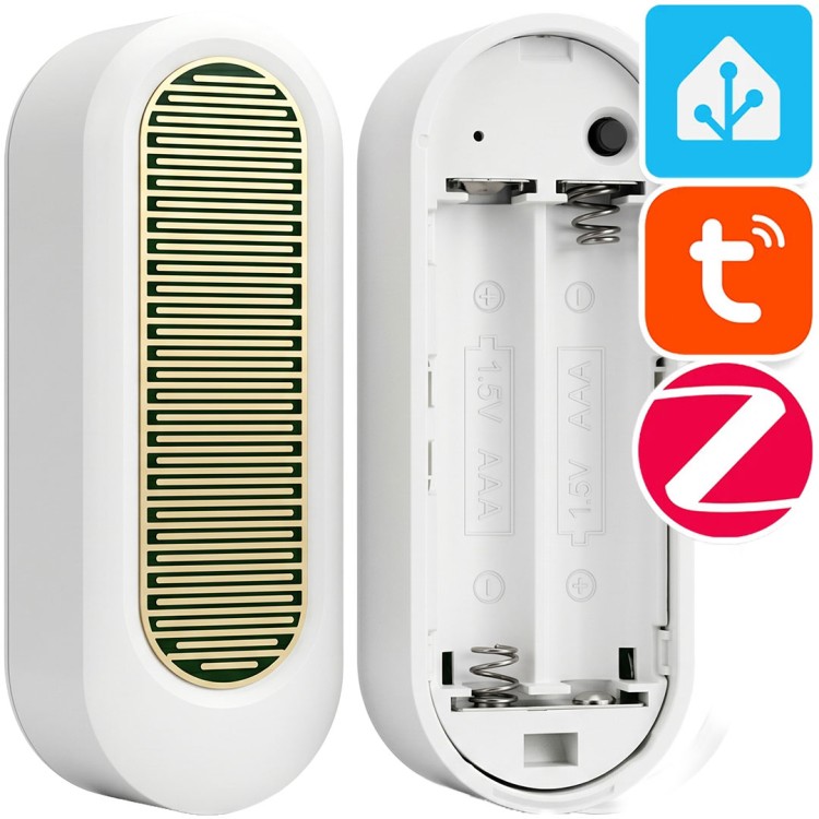 Czujnik Deszczu Wilgotności Zalania IP65 Bezprzewodowy ZigBee TUYA Home Assistant