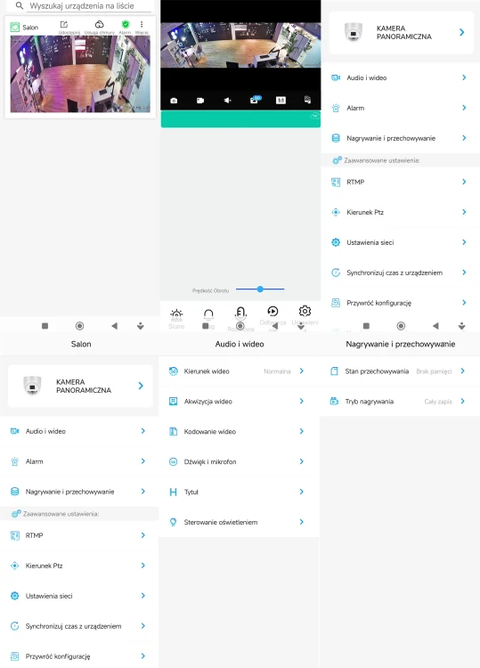 Podwójna kamera zewnętrzna panoramiczna 4Mpx IP67 PoE Onvif Videolink