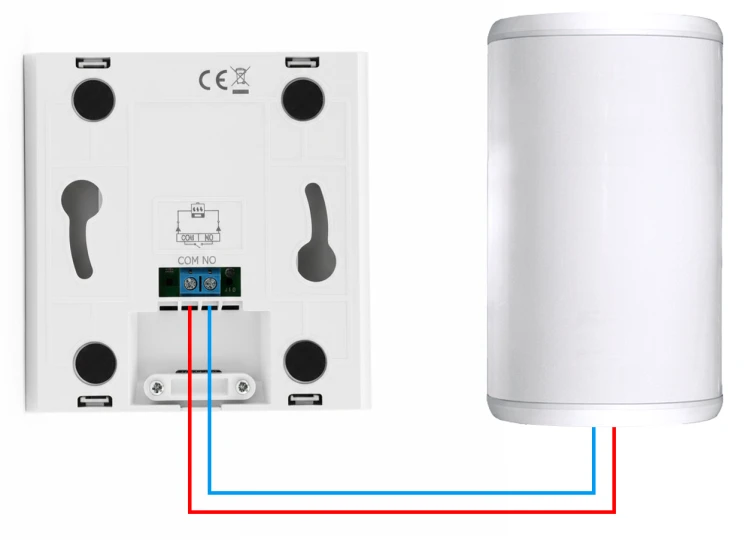 Termostat natynkowy bateryjny zwierny 5A zamiennik Salus ZigBee TUYA