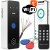 Wideodomofon szyfrator kablowy na odcisk palca pilot IR PIN RFID WIFI TUYA