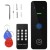 Wideodomofon szyfrator kablowy na odcisk palca pilot IR PIN RFID WIFI TUYA