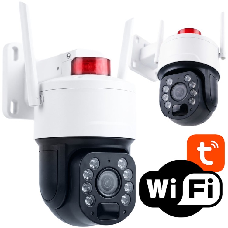 Kamera zewnętrzna Alarm Patrol 5Mpx 30x zoom optyczny WiFi Onvif Ethernet TUYA