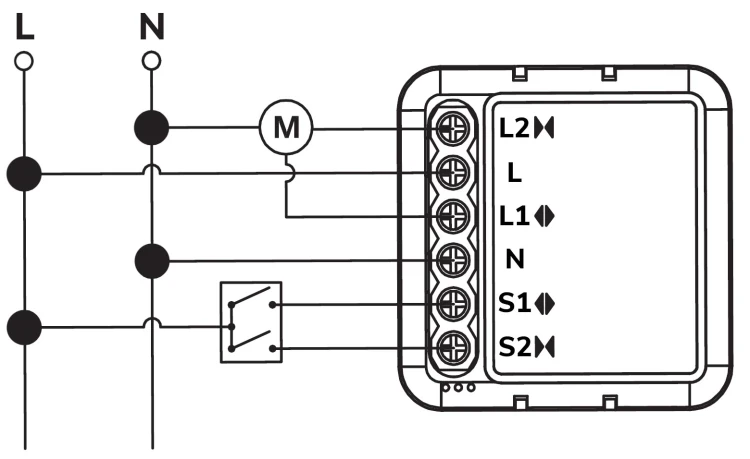 Moduł OXT Mini Sterownik Rolet WiFi TUYA